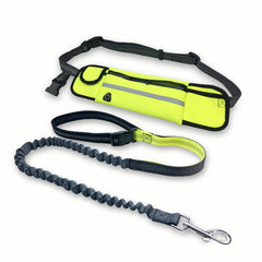 Hands-Free Running  Dog Leash with Waist Storage