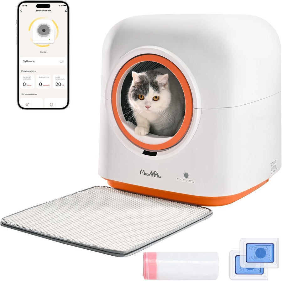 Smart Self-Cleaning Litter System