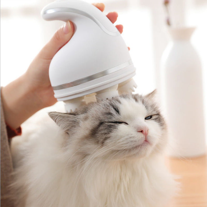 Gentle Relaxing Pet Head Massager