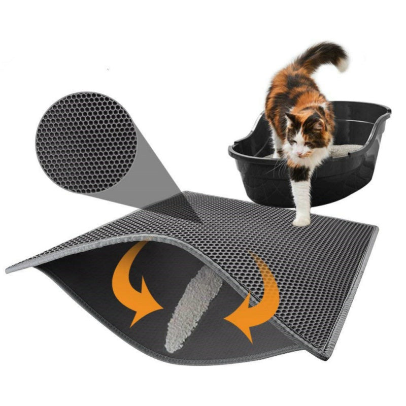 Litter Trap Honeycomb Litter-Catching Mat