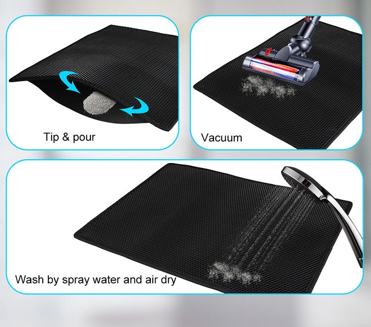 Litter Trap Honeycomb Litter-Catching Mat