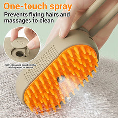 SteamBrush 3-in-1 Grooming  Brush