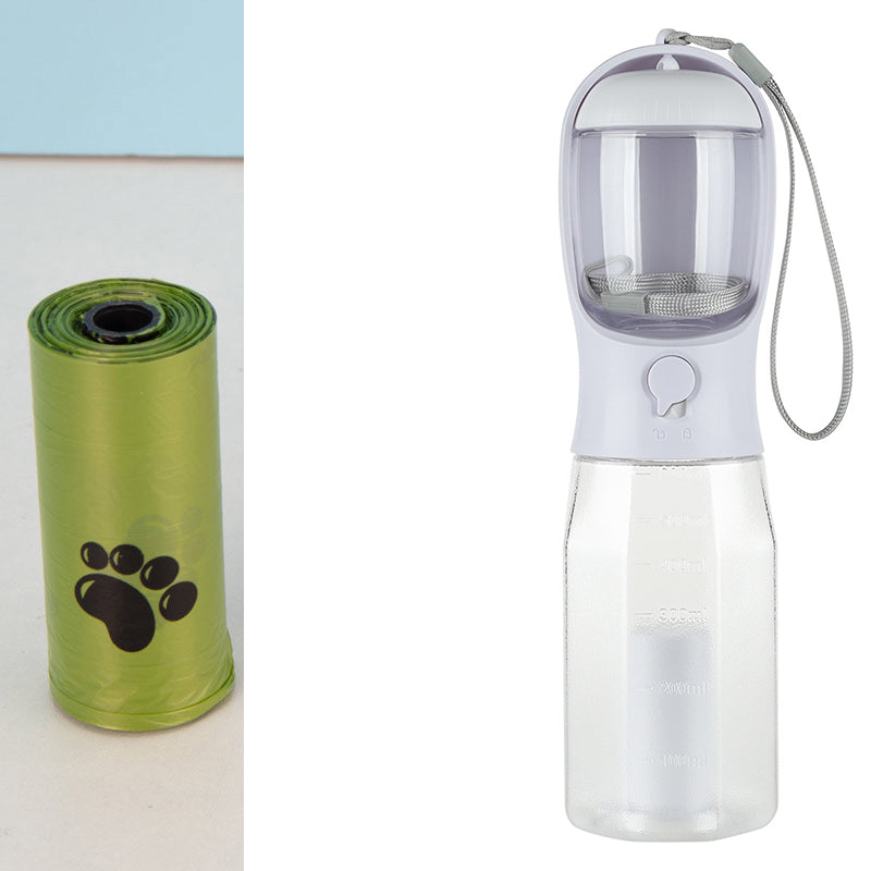 3-in-1 Portable Food & Water Travel Bottle