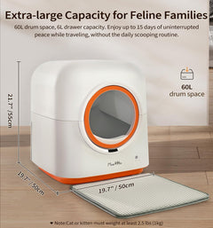 Smart Self-Cleaning Litter System