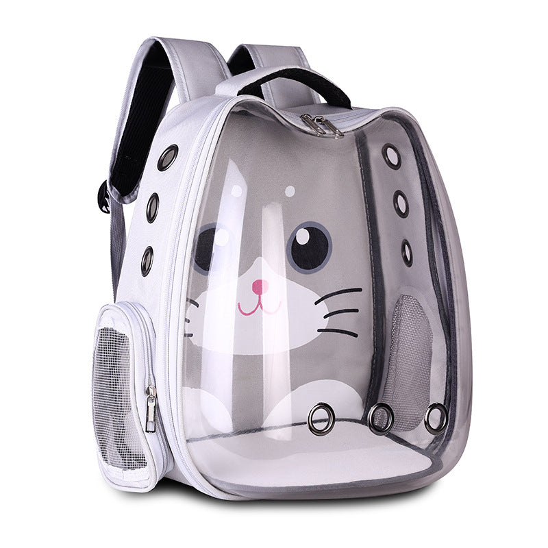 Expandable Breathable Pet Travel Backpack