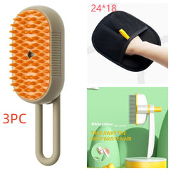 SteamBrush 3-in-1 Grooming  Brush