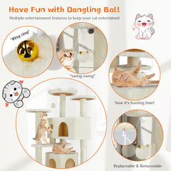 Multi Functional Cat Treehouse
