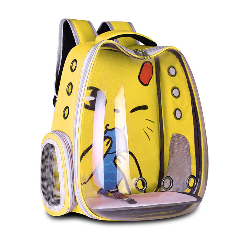 Expandable Breathable Pet Travel Backpack