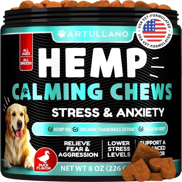 Hemp Anxiety Relief Chews For Dogs