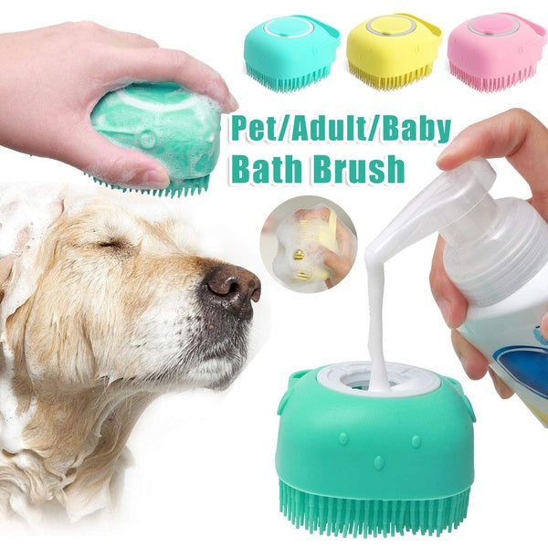 Silicone Shampoo Bath Brush