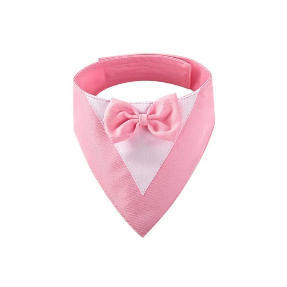 Pet Triangle Bib Bow