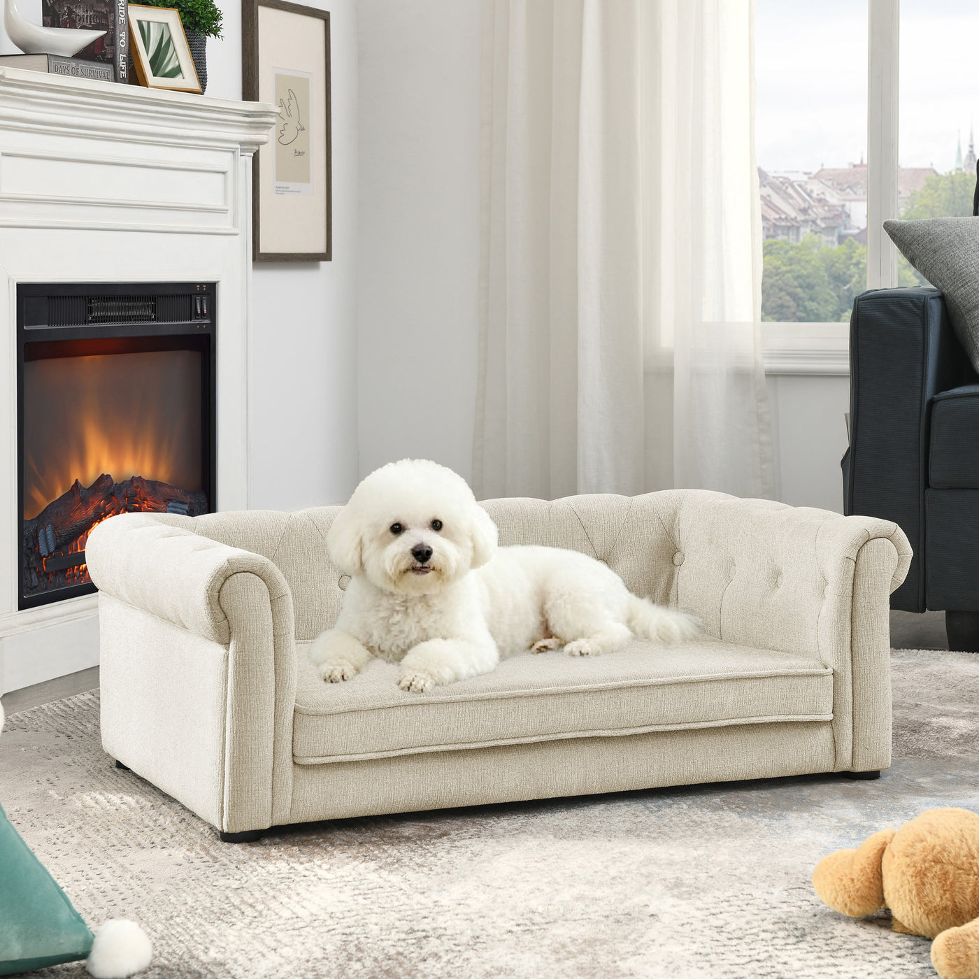 Elegant Rectangular Pet Bed