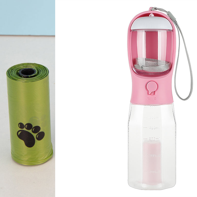 3-in-1 Portable Food & Water Travel Bottle