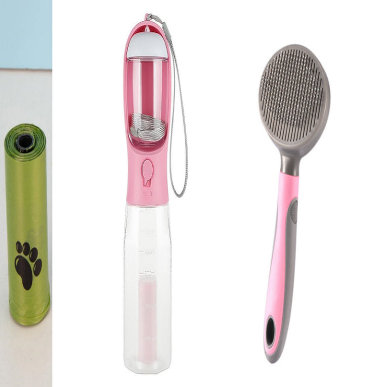 3-in-1 Portable Food & Water Travel Bottle
