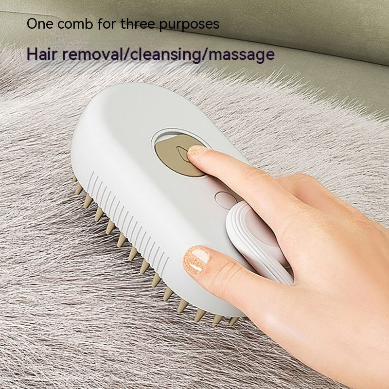 SteamBrush 3-in-1 Grooming  Brush