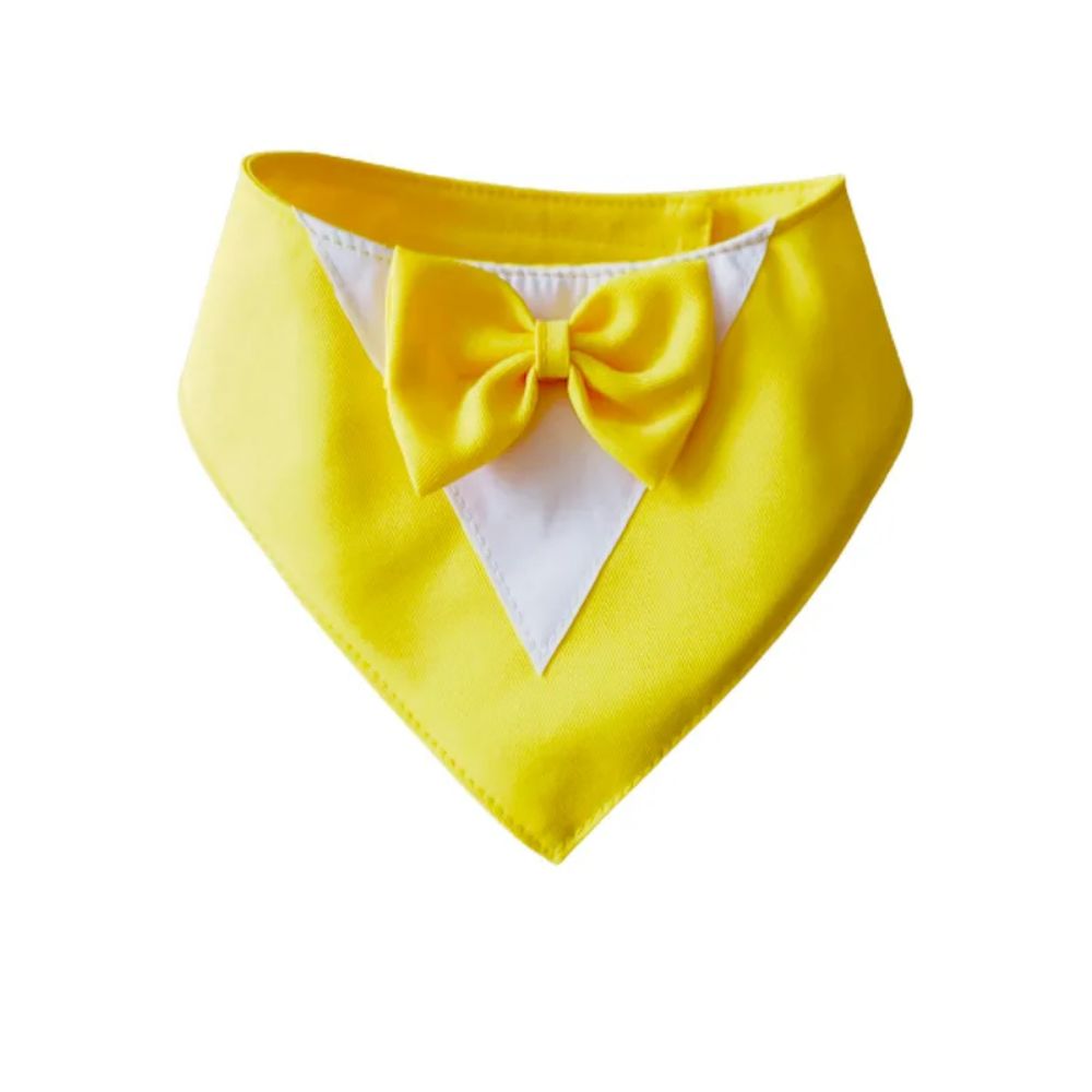 Pet Triangle Bib Bow