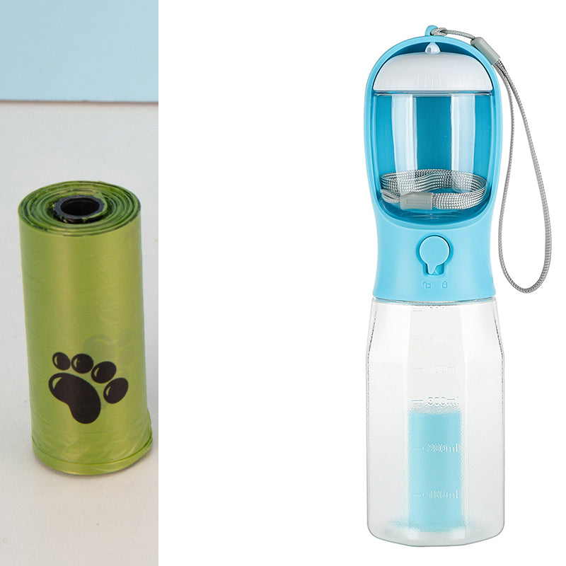 3-in-1 Portable Food & Water Travel Bottle