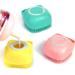 Silicone Shampoo Bath Brush
