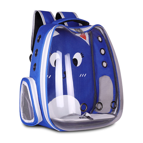 Expandable Breathable Pet Travel Backpack