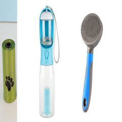 3-in-1 Portable Food & Water Travel Bottle